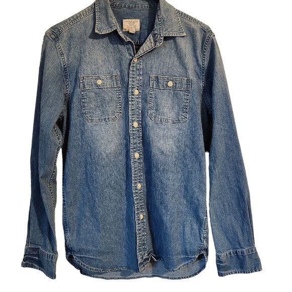 American Eagle Denim Shirt Womens Size XS‎ - Picture 1 of 4
